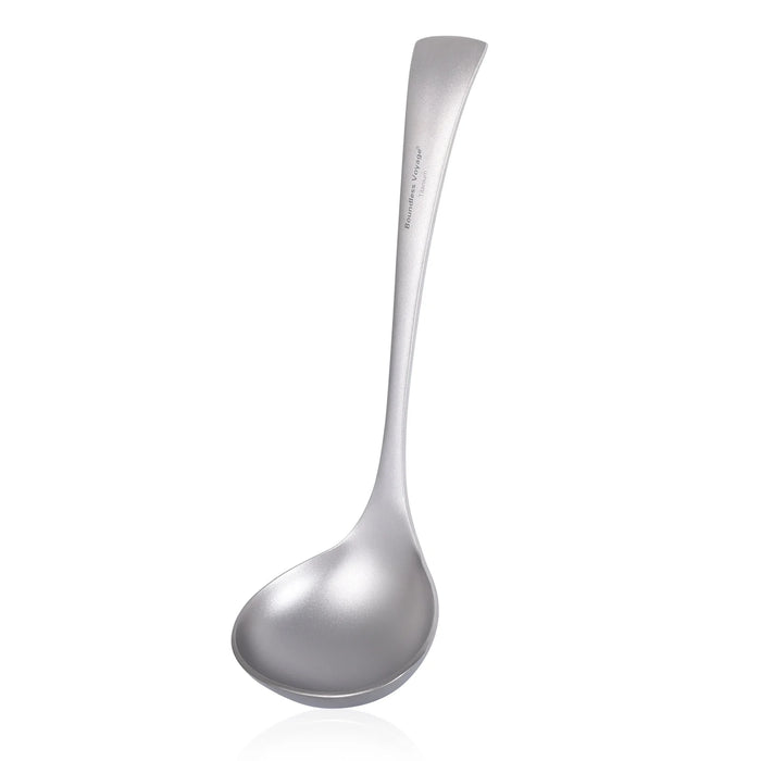 Boundless Voyage Titanium Long-Handle Soup Ladle – Ultra-Durable Cooking Spoon