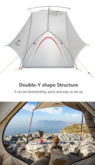 Naturehike VIK Ultralight Single-Person Tent – Waterproof Trekking & Camping Shelter