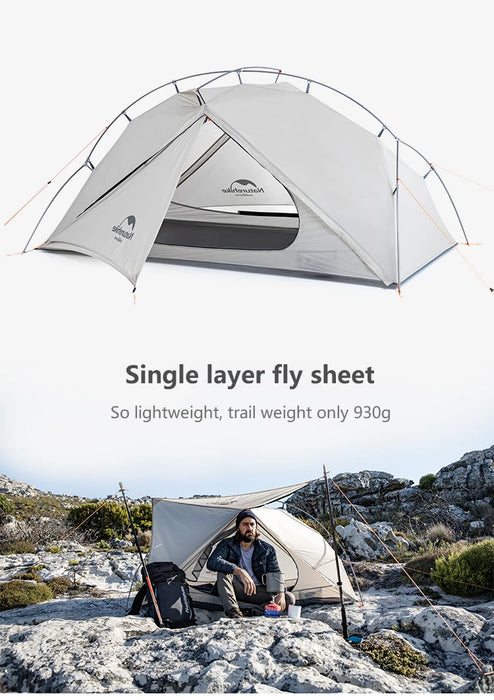 Naturehike VIK Ultralight Single-Person Tent – Waterproof Trekking & Camping Shelter