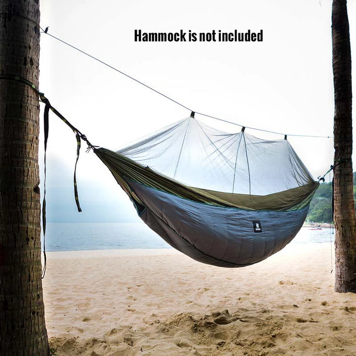 OneTigris Lightweight Hammock Underquilt – Full-Length Insulated Under Blanket for 3-Season Camping