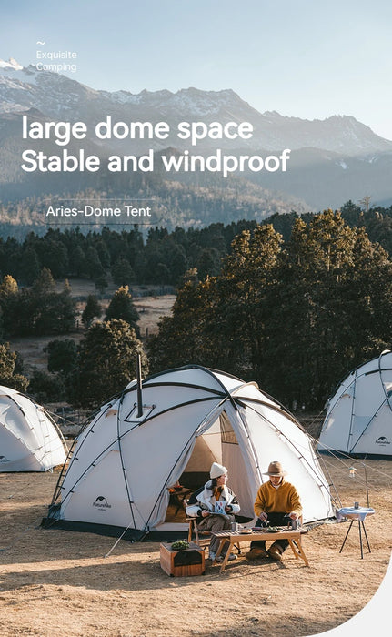 Naturehike Geodesic Dome Tent – 4-Season Waterproof Tent for 5-8 Persons