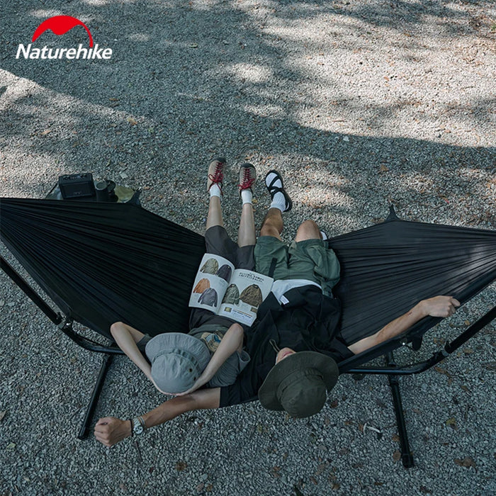 Naturehike Mosquito-Proof Hammock – Portable Camping Swing Bed with Mosquito Net (200kg Capacity)