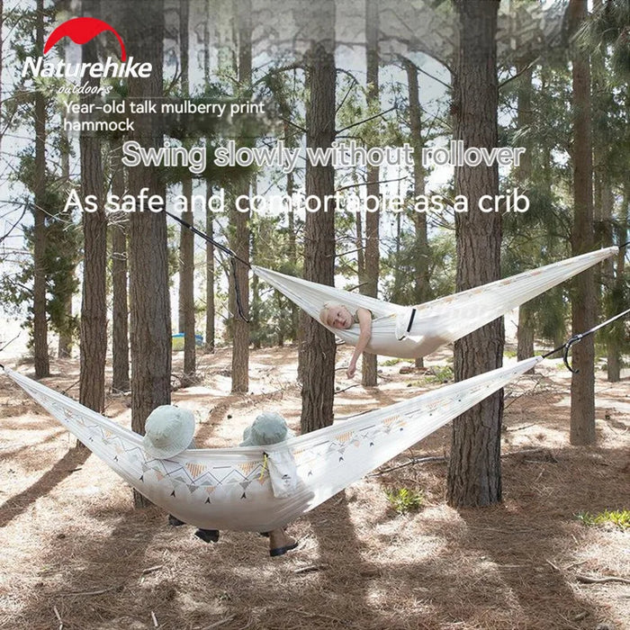 Naturehike Macrame Hammock – Portable Hanging Bed for 1-2 Persons