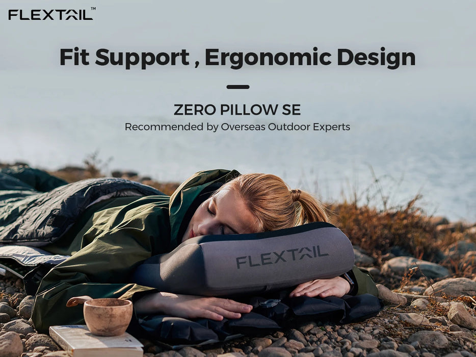 FLEXTAIL ZERO PILLOW SE – Lightweight Inflatable Camping & Travel Pillow