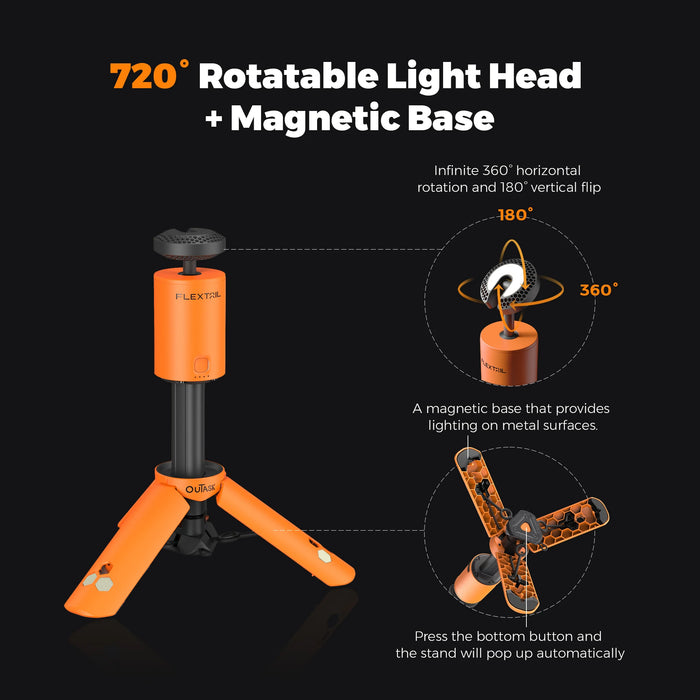 FLEXTAIL EVO LANTERN – Telescopic Magnetic Camping Lantern