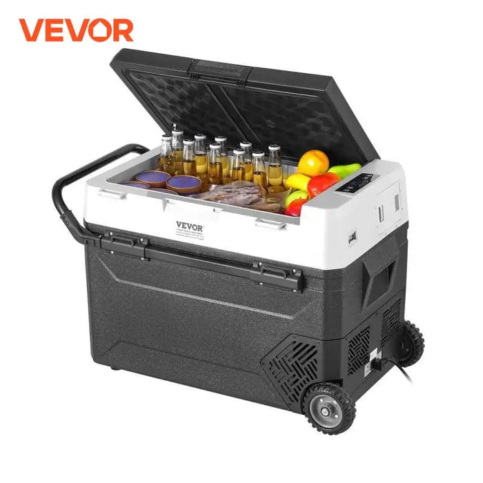 VEVOR 35L & 60L Portable Car Refrigerator – 12V Freezer & Fridge for Camping, RVs & Travel