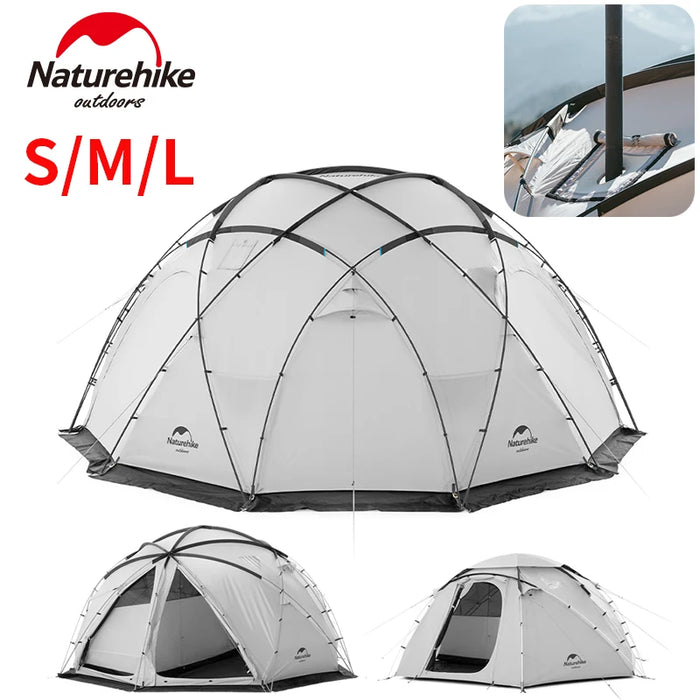 Naturehike Geodesic Dome Tent – 4-Season Waterproof Tent for 5-8 Persons