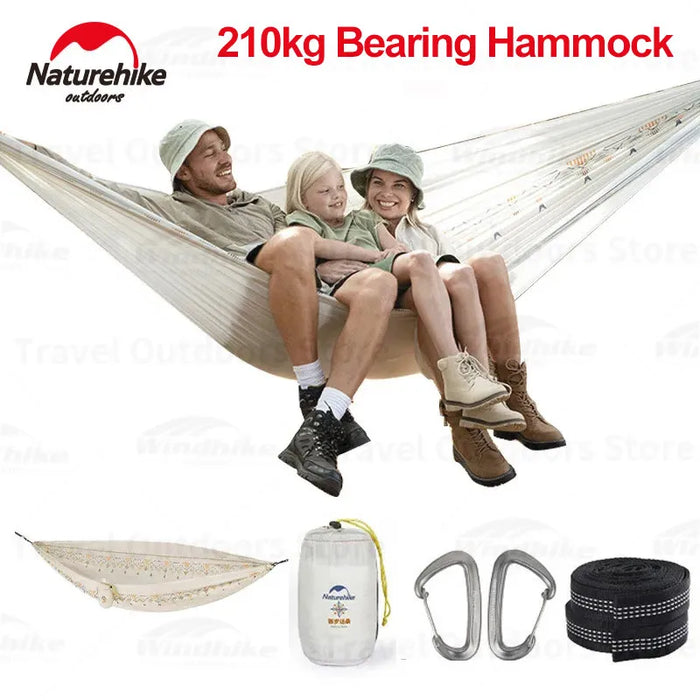 Naturehike Macrame Hammock – Portable Hanging Bed for 1-2 Persons