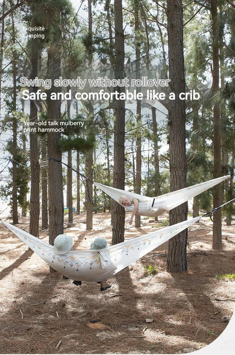 Naturehike Macrame Hammock – Portable Hanging Bed for 1-2 Persons