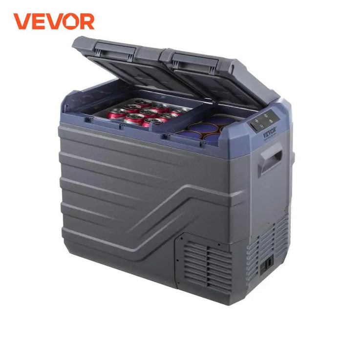 VEVOR Dual Zone Portable Car Refrigerator – 35L, 45L & 55L Compressor Freezer