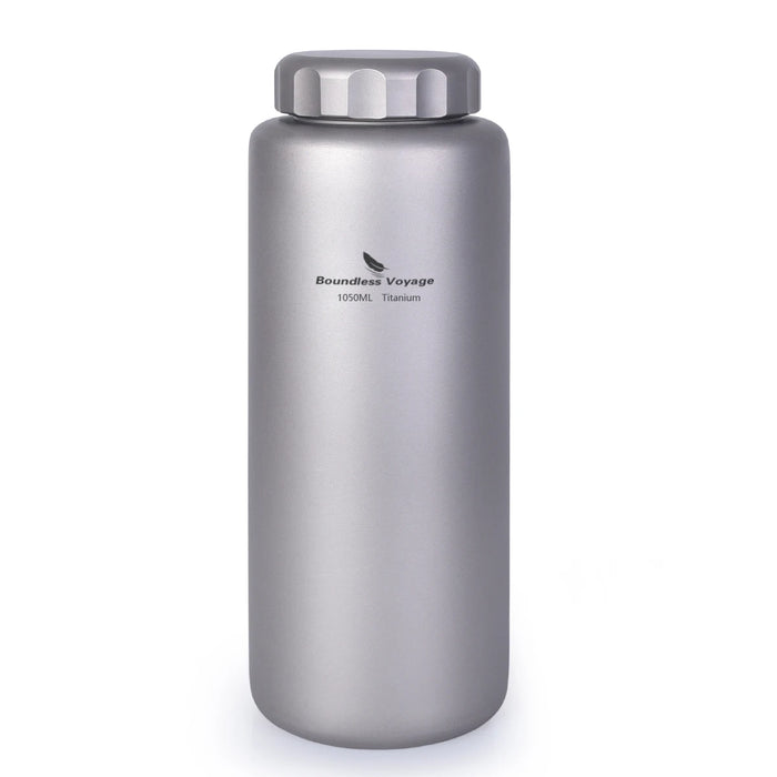 Boundless Voyage Titanium Water Bottle – 1050ml Outdoor Sports & Camping Canteen