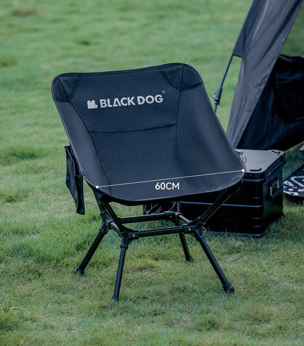 Naturehike BLACKDOG Moon Chair – Adjustable Height, Wide Seat & Ultra-Lightweight Camping Chair