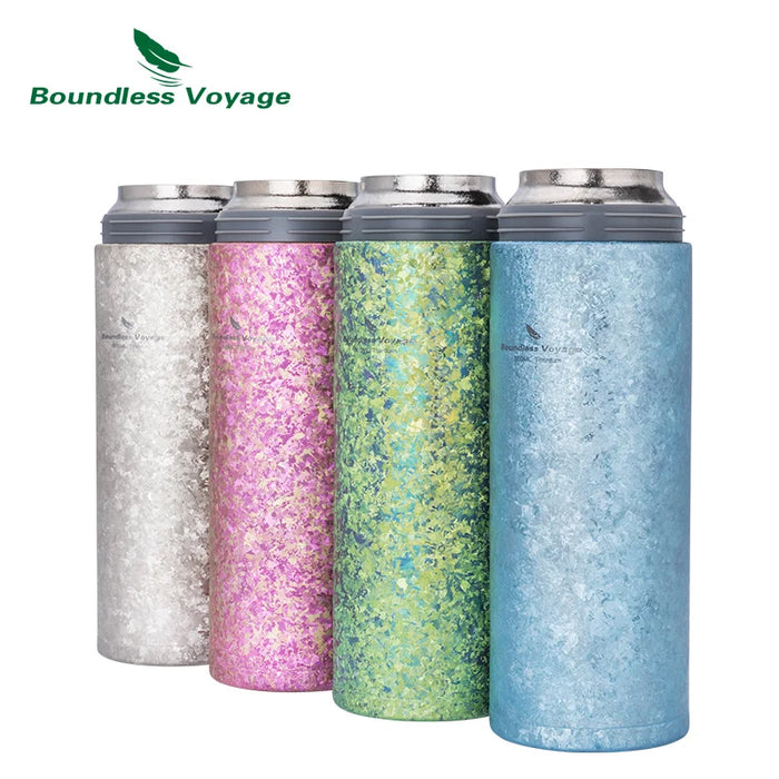 Boundless Voyage 500ml Titanium Insulated Water Bottle – Double-Walled, Leakproof & Ultralight