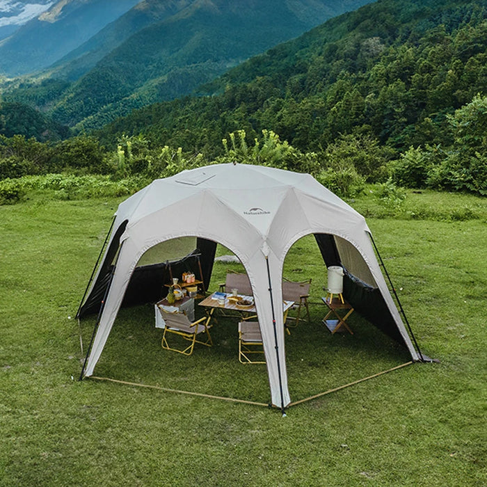 Naturehike Hexagonal Awning Tent – Quick-Opening Sunshade Canopy for Outdoor Camping & Travel