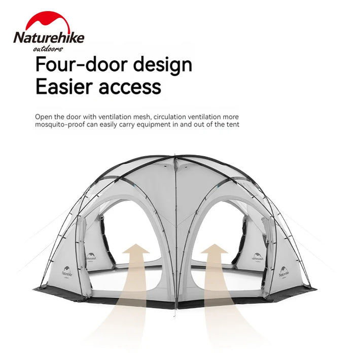 Naturehike Geodesic Dome Tent – 4-Season Waterproof Tent for 5-8 Persons