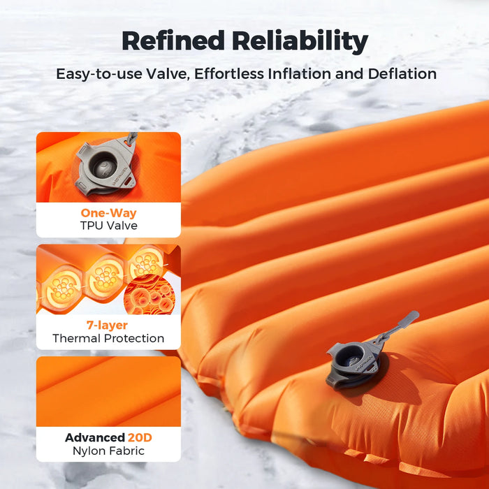 FLEXTAIL ZERO MATTRESS PLUS – Ultralight Insulated Sleeping Pad