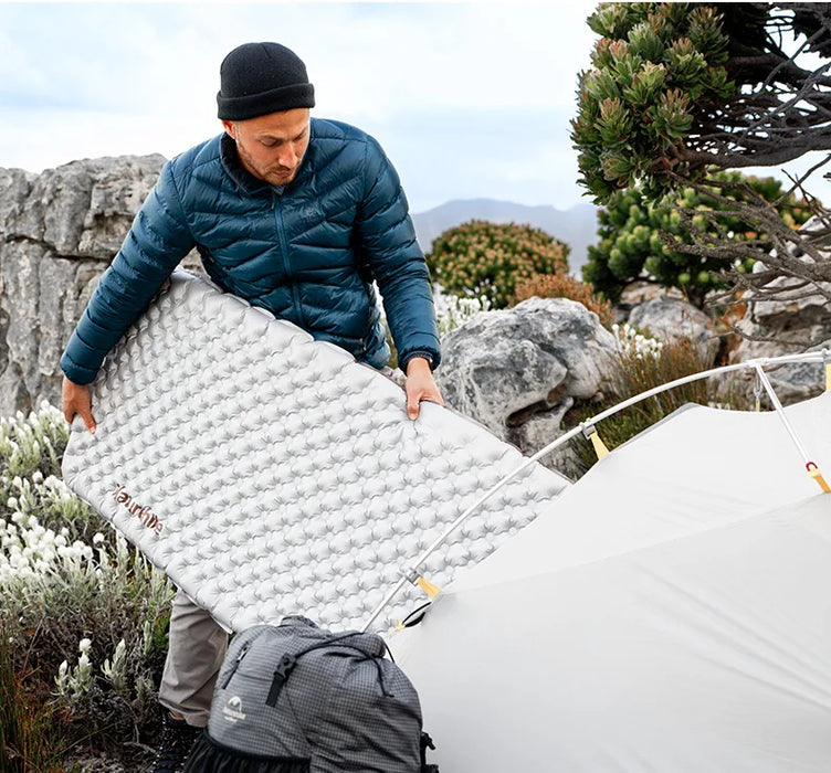 Naturehike R5.8 Inflatable Mattress – Ultralight Thermal Insulation Sleeping Pad for Outdoor Camping & Hiking