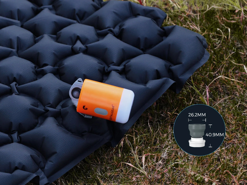 FLEXTAIL MAX PUMP 2 PRO – Portable Air Pump, Inflator with Camping Light & Emergency Power Supply