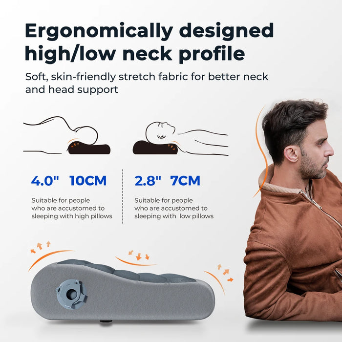 FLEXTAIL ZERO PILLOW SE – Lightweight Inflatable Camping & Travel Pillow