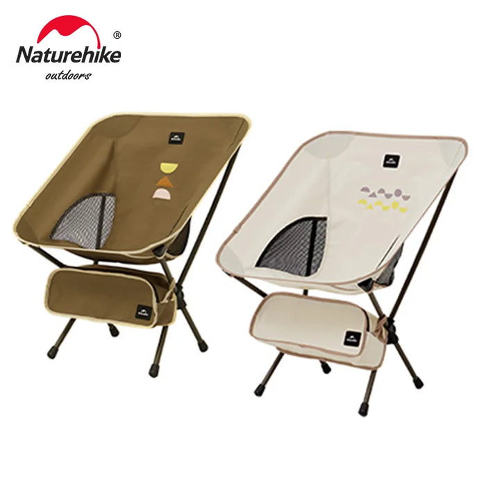 Naturehike Lightweight Folding Moon Chair – Portable Camping & Outdoor Chair for Hiking, Fishing & Beach Use