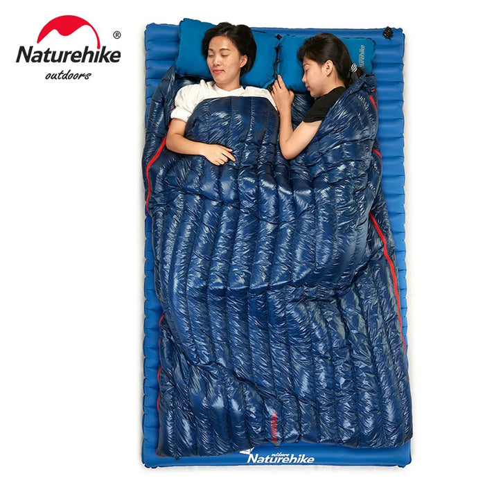 Naturehike CW280 & CWM400 Ultralight Down Sleeping Bag – Waterproof, Compact & Warm for Camping & Winter Use