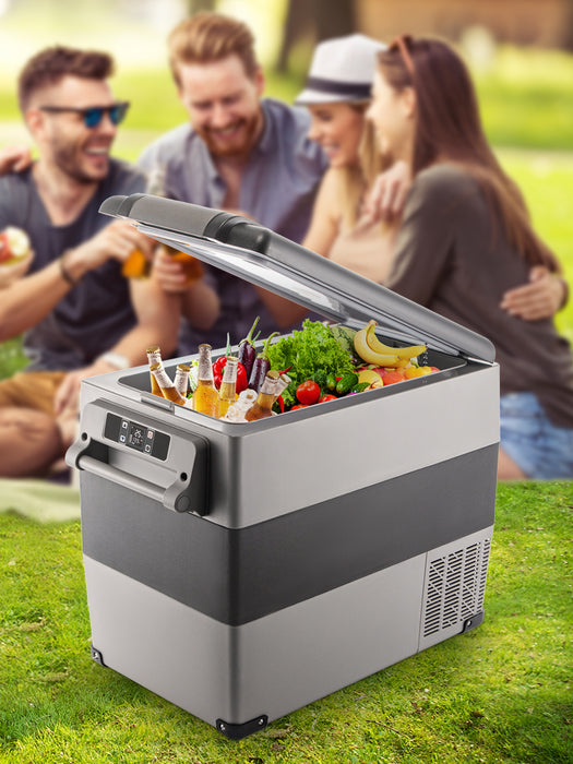 VEVOR Portable Car Refrigerator – 20L to 55L Mini Fridge Freezer for Camping & Travel